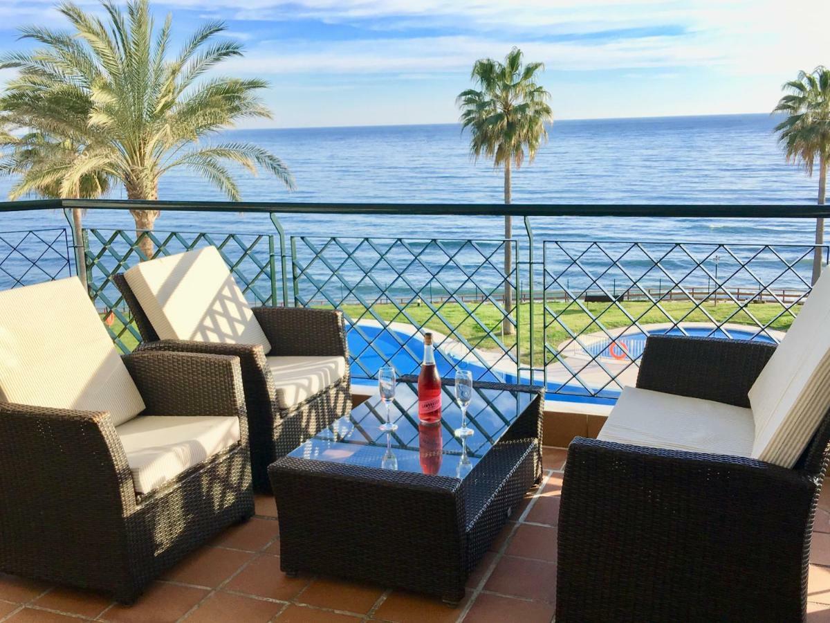 Mi Capricho B16 Beachfront Apartment La Cala De Mijas Bagian luar foto